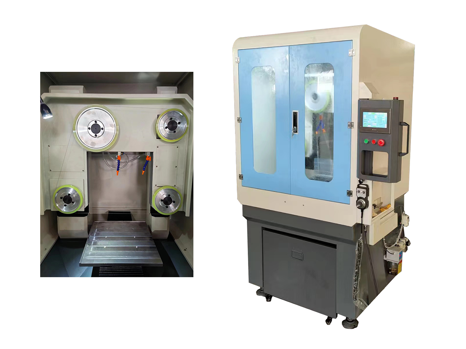 KLDJ40SQ环线切割机设备，适合单／多晶硅晶棒及蓝宝石晶棒截断头尾及特殊用途的截面加工